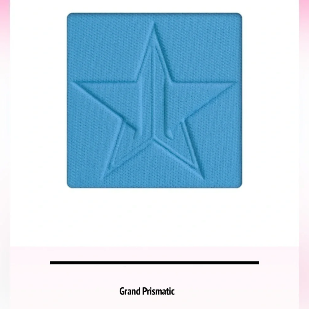 Jeffree Star Eyeshadow, single color, Color is Grand Prismatic, blue color. NEW!